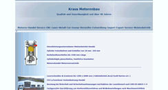 Desktop Screenshot of krausmotor.de