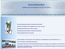 Tablet Screenshot of krausmotor.de